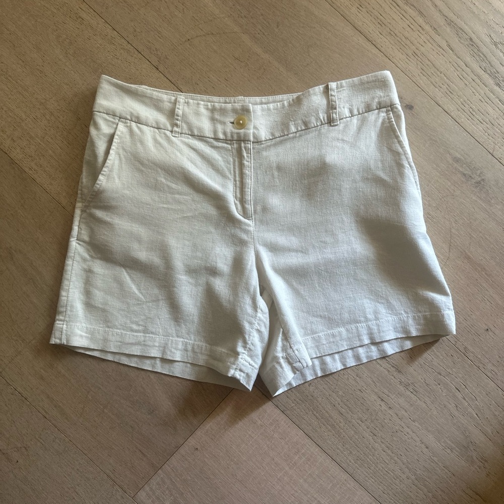 LOFT 100% linen short|4